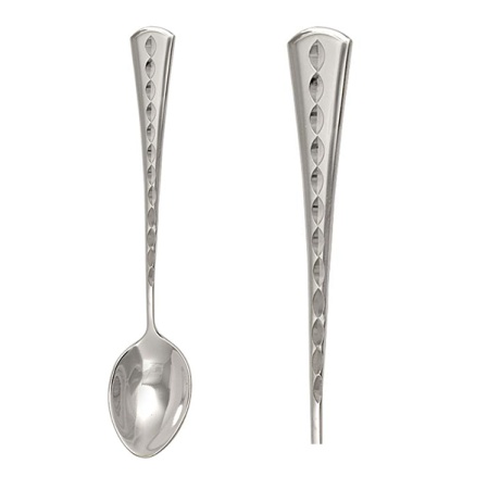 Ложка кофейная из серебра без вставок