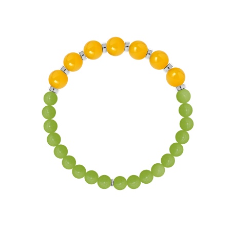 Купить браслет из серебра с агатами