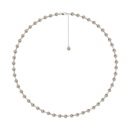 Колье из серебра с жемчугом 8340246215-46