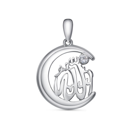 Купить подвеска из серебра с фианитом