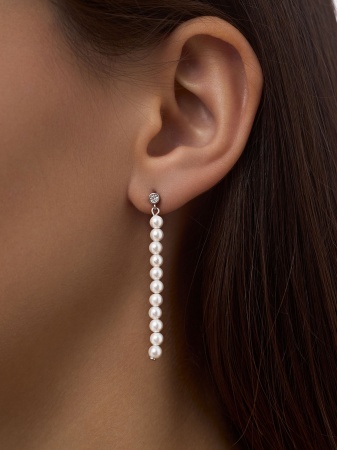 Серьги из серебра 