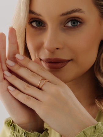 Купить кольцо из серебра без вставок в интернет-магазине KRASNOE