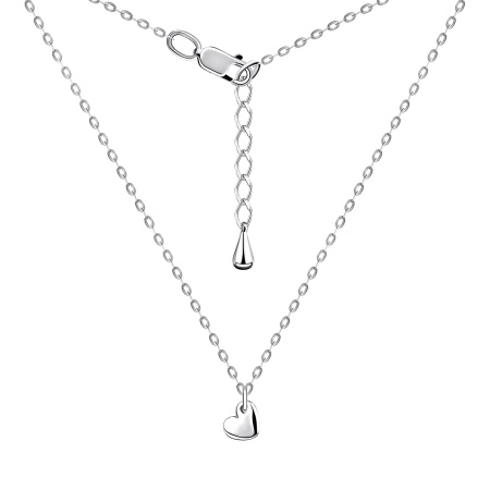 Колье из серебра без вставок 8340404770-3-3-38