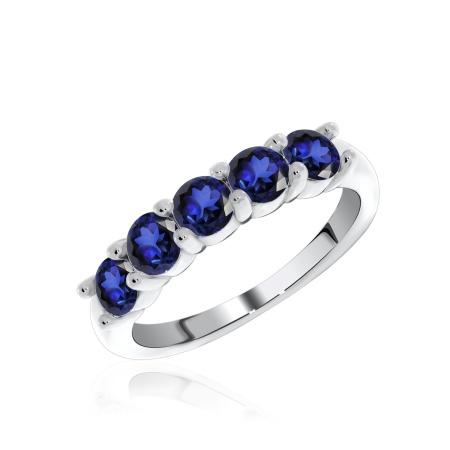 Купить кольцо из серебра с ситаллами в интернет-магазине KRASNOE