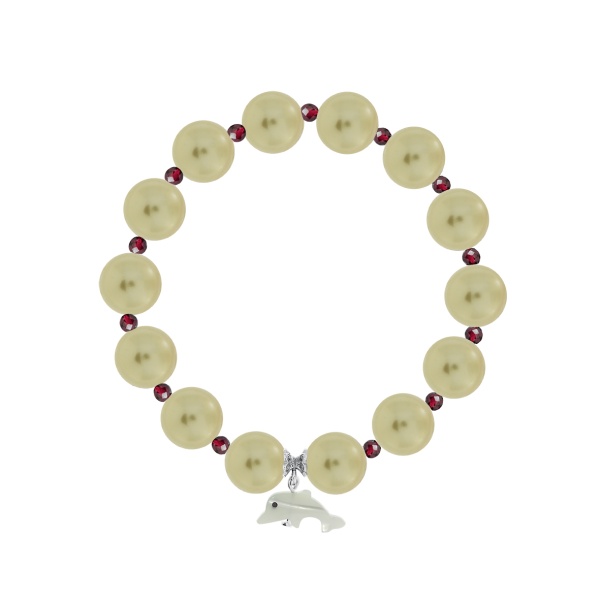 Купить браслет из серебра с жемчугом