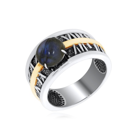 Купить кольцо из серебра с лабрадоритом в интернет-магазине KRASNOE Купить кольцо из серебра с лабрадоритом в интернет-магазине KRASNOE