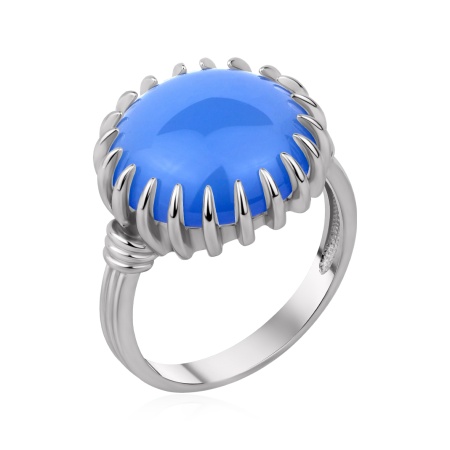 Купить кольцо из серебра с агатом в интернет-магазине KRASNOE