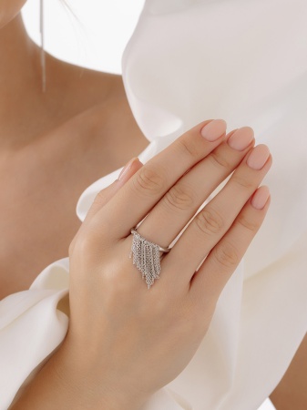 Купить кольцо из серебра без вставок в интернет-магазине KRASNOE