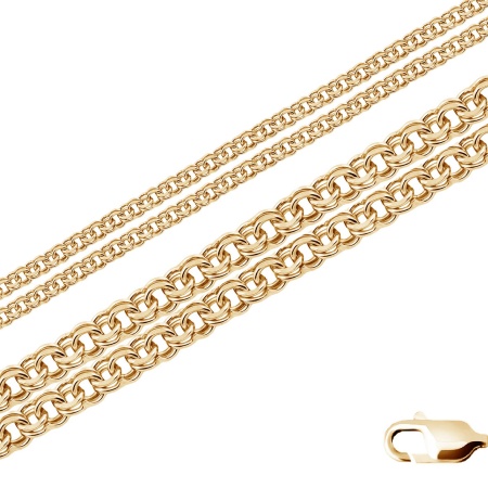 Цепь из серебра без вставок