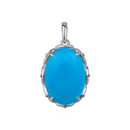 Купить подвеска из серебра с бирюзой