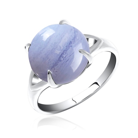 Купить кольцо из серебра с агатом в интернет-магазине KRASNOE