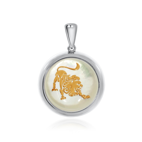 Купить подвеска из серебра с перламутром